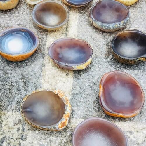 Rare beautiful agate bowl agate Ashtray crystal ashtray for home decoration natural stone agate bowl