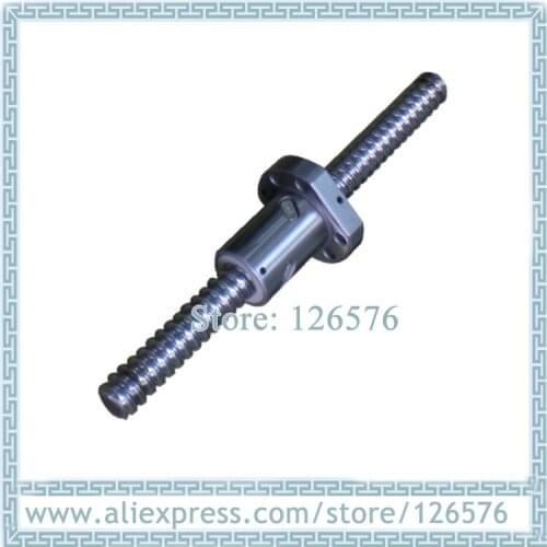 Ball screw SFU1605 L-1300mm, BKBF12/EKEF12/FKFF12 end machined + 1605 METAL DEFLECTOR Ballscrew nut