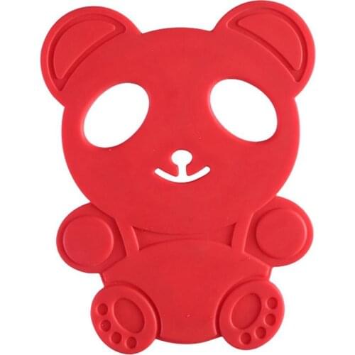Silicone Kids Coaster Cute Cartoon Little Bear Shaped Bowl Mats Dining Table Mats Heat Insulation Milk Cups Pads Tea Cup Coaster