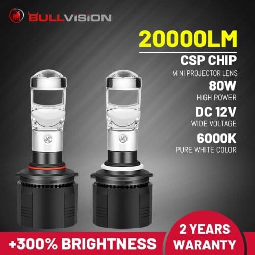 H4 Led Moto 6000K H7 Led 20000Lm Bulb Car Light HB3 HB4 9005 9006 High Power Bulb Headlights H8 H9 H11 Lighting Lamps With Lens
