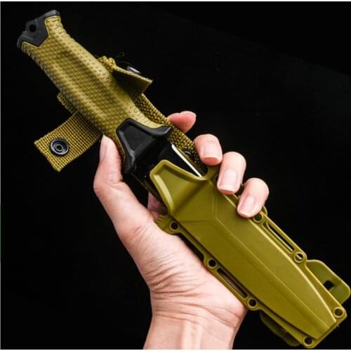 12c27 blade Sharp tactical Fixed blade knife hunting outdoor camping wilderness survival jungle adventure diving leggings knives
