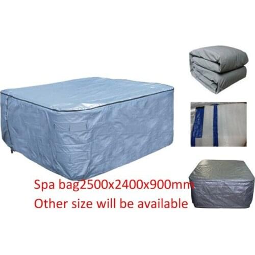 HOT TUB SPA Insulated COVER BAG 2500x2400x900mm Insulated UV Weatherproof