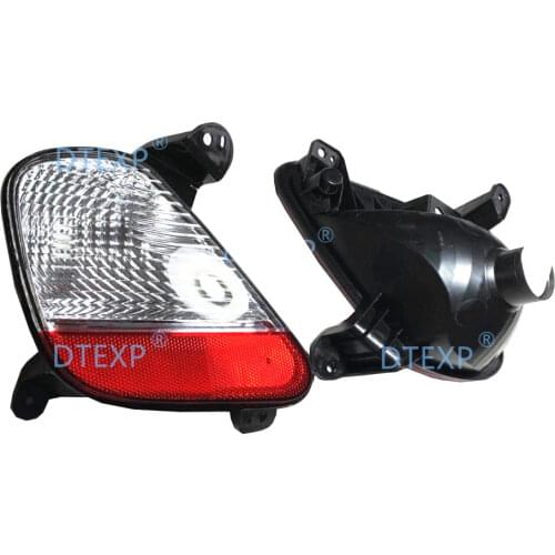 1 Piece Rear Bumper Lamp Rear Fog Light for Eclipse Cross 2018-2019 Without Bulbs Rear Reflector Bumper Light No Bulb