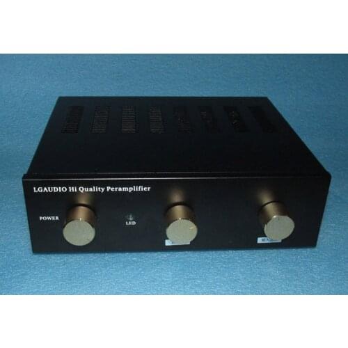 12-step equal-loudness volume preamplifier to enhance treble and bass, improve sound quality and stereo