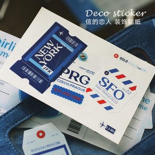 20set/lot Kawaii Stationery Stickers On the road series series boxed stickers Planner Decorative Mobile