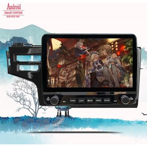 Car Radio DSP For Honda Jazz 3 2015 - 2020 Fit 3 GP GK 2013 - 2020 Android 10 Navigation GPS Multimedia Player DVD Tape Recorder