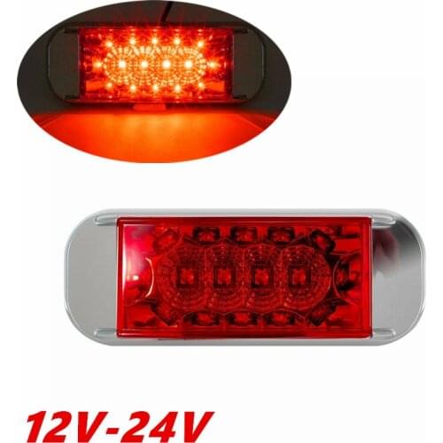 1PCS 12-24V Truck Lights Trailer LED Side Marker Trailer Lights LED Lamp Truck Car Trailer Light Marker Lights For Trucks