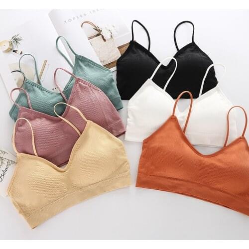 Women Seamless Breathable Sports Bra Gym Running Push Up Bralette Padded Vest Brassiere Fitness Shockproof Gym Workout Bra Top