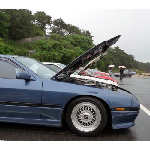 For Mazda Savanna RX-7 FC 1985-1992 Front Bonnet Hood Modify Gas Struts Carbon Fiber Spring Damper Lift Support Absorber