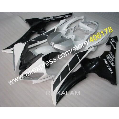 For Yamaha YZF600 R6 08 09 10 11 13 15 16 YZF Spare Cowl YZF-R6 2008-2016 YZFR6 ABS Fairing Parts (Injection Molding)