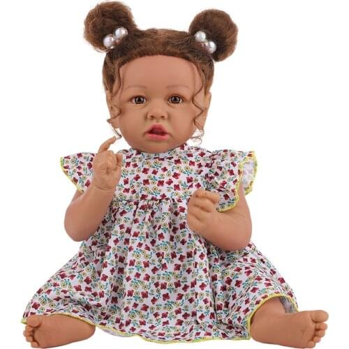 Reborn Baby Dolls pink sweater Babies Doll Full Vinyl Body So Truly Girl Model Doll For Toddler bebe Toy Gifts