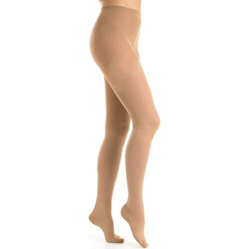 30-40 MmHg Graduated Compression Pantyhose Unisex,Best Support Stockings for Flight Travel Nursing Varicose Veins Edema