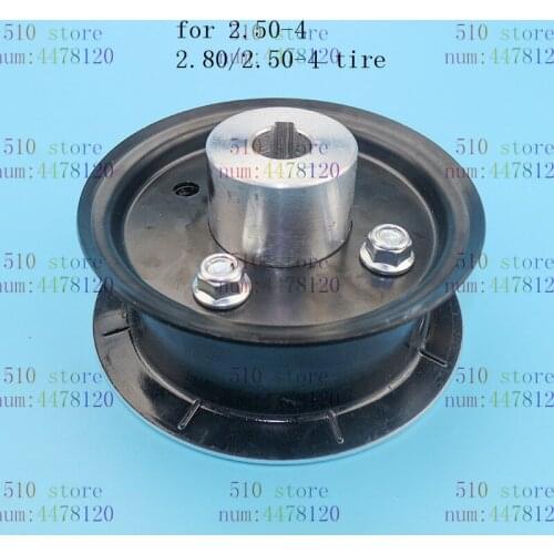 Newest 123mm internal diameter 17mm/19mm 5 inch wheel hub rim For 2.50/2.80-4 tire rim FOR Electric/Gas Scooter Bike mini ATV