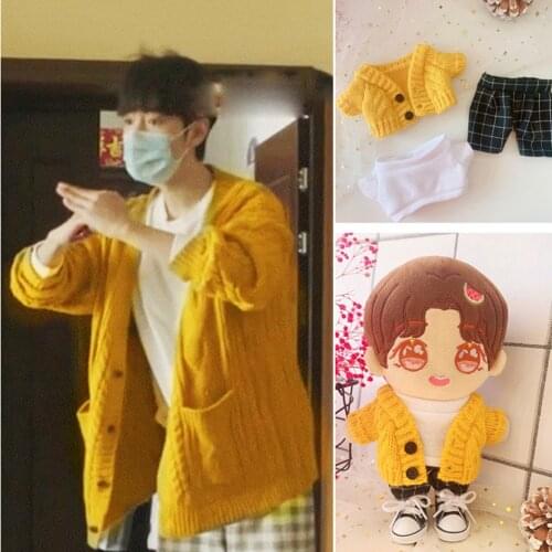 New Arrival Cute Clothing Knitted sweater for Sean Xiao Doll 20cm Handmade Doll Clothes Dolls Accessories Gift