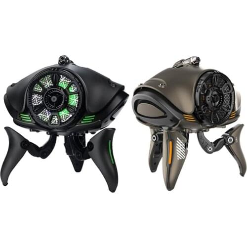 Portable Wireless Bluetooth Sound Bluetooth 5.0 TWS Dynamic LED Lighting Effect 3.5mm Audio Cable Connection