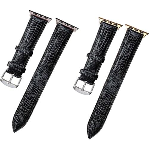 Leather Watch Band for Apple Watch Series 6 5 4 3 2 1 SE Strap for iWatch Classic Watchband 40mm 44mm 42mm 38mm