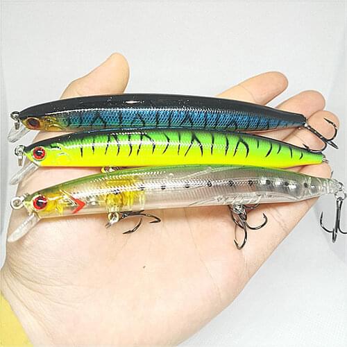 1PCS Fishing Lures 135mm/18g Artificial Hard Bait Wobbler Minnow Bait Wobbler Crankbait Perch Carp Bait Fishing Tackle