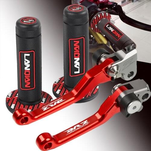 Motorcycle Motocross Dirt Bike Pivot DirtBike Brake Clutch Levers Handle Grips For SUZUKI DRZ400S DRZ 400S 2000-2017 2001 2002