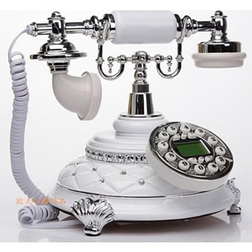 Special offer antique telephone telephone landline telephone continental retro fashion household goodsroom Art Statue