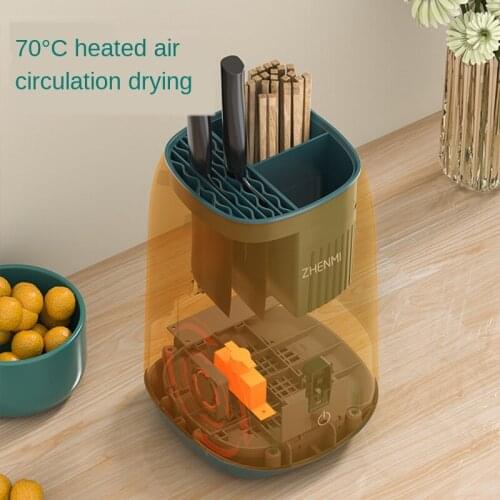 Intelligent Electric Chef Cleavers Sterilizers Dual Use Detoxification Machine Knife Holder UV Sterilized Chopstick Sterilizer