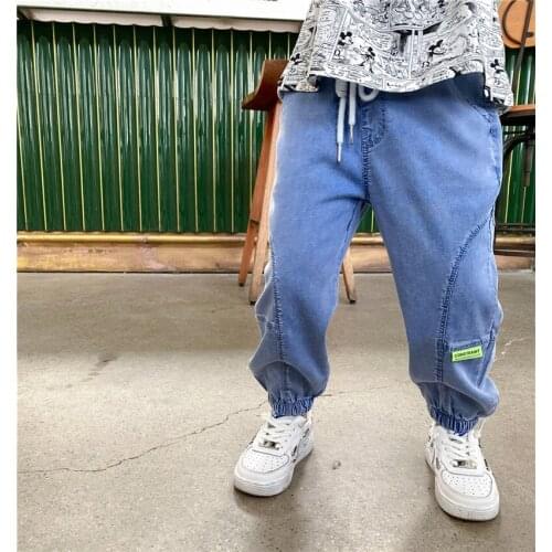 In Stock Spring Autumn Casual Pants Boys Kids Trousers Children Clothing Teenagers School Cotton Home Gift Beach High Quality