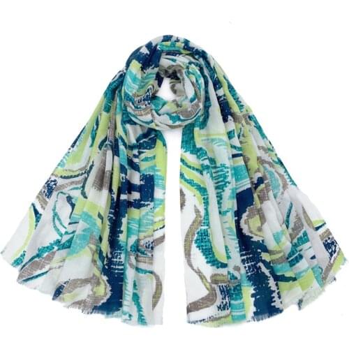 2021 Fashion Aztec Ethnic Abstract Paisley Viscose Shawl Scarf Lady High Quality Wrap Pashmina Stole Bufandas Muslim Hijab Snood