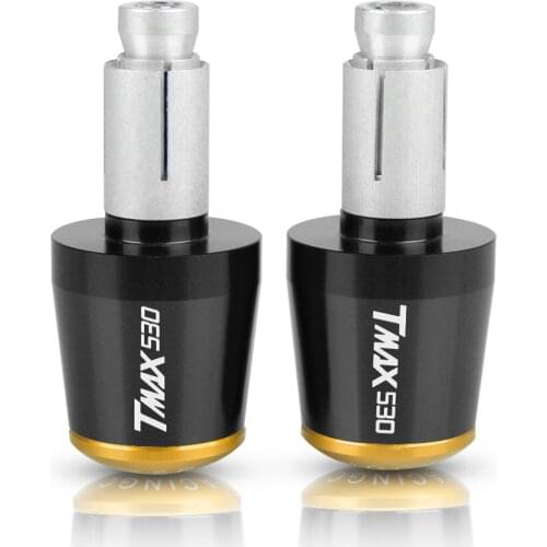 For Yamaha TMAX530 TMAX 530 TMAX-530 Motorcycle Accessories 7/8" 22MM Handlebar Hand Grips Handle Bar End Cap