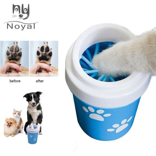 Dirty Paw Washer for Small Large Dogs Pet Feet Washer Portable Pet Grooming Brush Dog Dirty Paw Cleaning Cup Muddy Pet Products