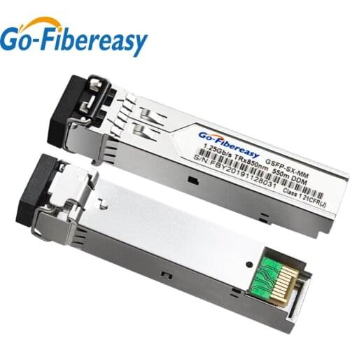 SFP 1.25G Optic Module Gigabit Multimode 1000Base-SX MMF 850nm Dual SFP Optic Module SFP-1.25G-MMF-850nm-550M SFP Optic Module