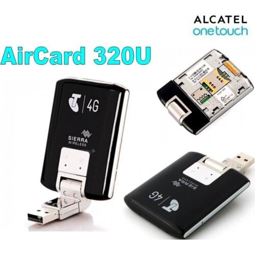 Lot of 2pcs Original Unlock 100Mbps LTE Modem Sierra Wireless AirCard LTE USB Modem 320U