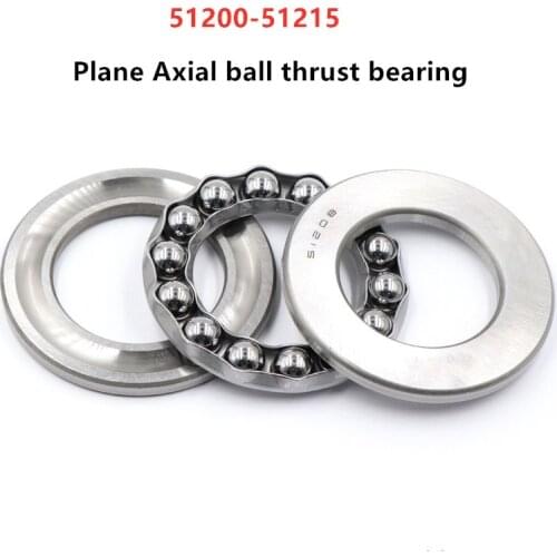 Plane Axial ball thrust bearing 51200 51201 51202 51203 51204 51205 51206 51207 51208 51209 51210 51211 51212 51213 51214 51215