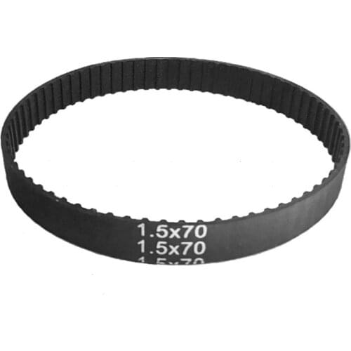 Drive Timing Belt 1.5x70 Rubber Belt 70 Teeth 329.70mm