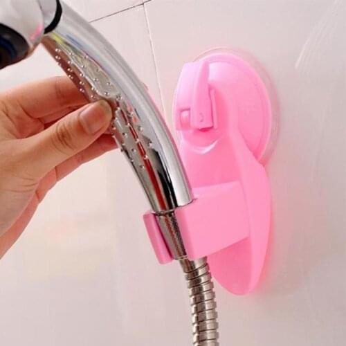 Adjustable Bathroom Shower Sprinkler Holder for Shower Mounting Nozzles Strong Sucker Type Shower Head Bracket Stand