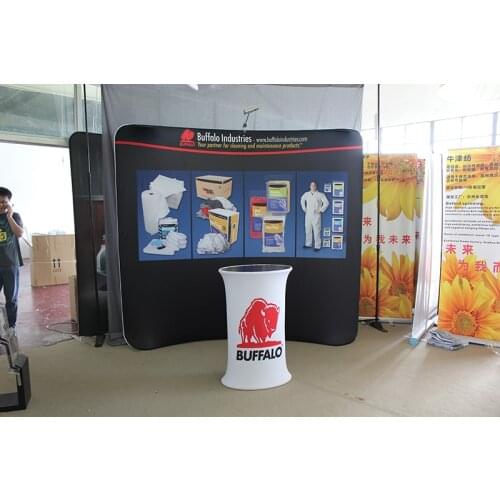 Pop Up Display Fabric wall backdrop Promotion Table with printing, 3*4 free shipping to USA, Australia, New Zealand, Canada
