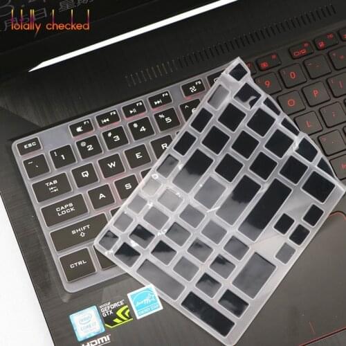 For Asus Rog Zephyrus M Gm501 Gm501Gm Gm501G Gu501Gm Gu501 Gu501G Gm501Gs 15.6" Laptop Protector Skin Silicone Keyboard Cover