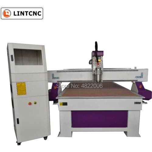3kw spindle 3 axis aluminum copper MDF wood engraving machine 1325 wood cnc router
