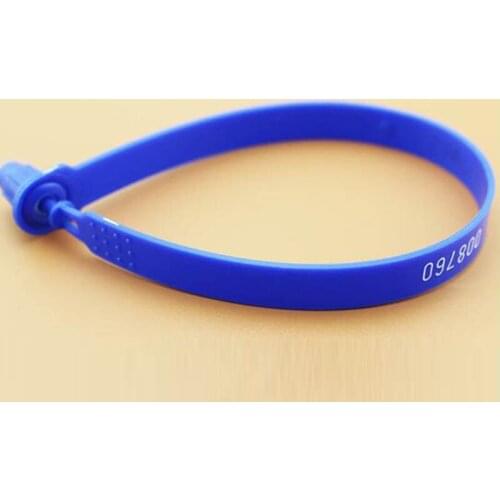 30pcs plastic seal pair interpolation anti theft cable tie 250mm for tanker container truck wifi antenna