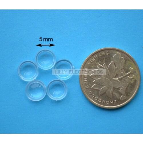 5 x Focusing Collimating Collimation Lens 5mm for 200-1100nm Laser Diodes