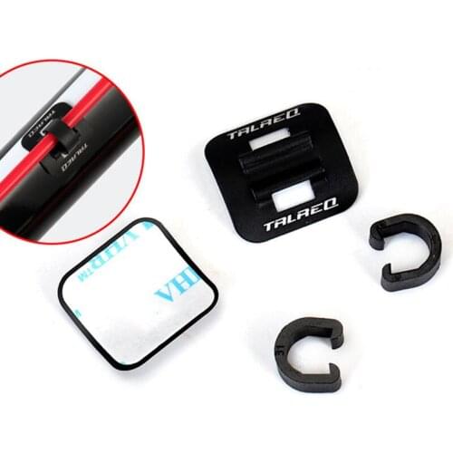 8pcs Bicycle Brake Cable Oil Tube Fixed Clips C Shape Shift Brake Guide Cable Tube Fixed Clamp Frame Buckle