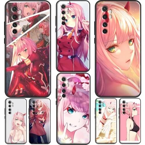Anime Zero Two Darling in the Franxx Funda For POCO X3 Pro F3 M3 Case For Xiaomi Mi 11 Ultra Mi Note 10 Lite 9T 10T Pro Cover