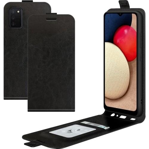 For Samsung Galaxy A03S Case Flip Leather Cases For Samsung Galaxy A03S High Quality Vertical Wallet Leather Case