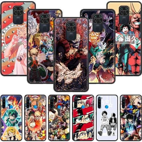 My Hero Academy For Redmi Note 7 8 8T 9 Case Soft TPU Silicon Cover Phone Cases For Redmi 8 8A 9 9A 9C Note 9S 10 Pro Funda