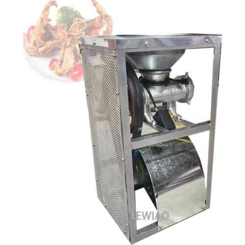 Electric Meat Grinder Commercial High-Power Fish Grinder Chicken Grinder Bone Shredder