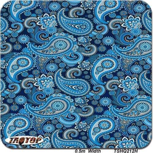 Hydrograph Film TSHQ212H 0.5M * 20M Flower Pattern Water Transfer Printing Film