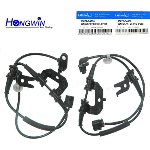HW 95670-B4300 (LH) & 95671-B4300 (RH) ABS Wheel Speed Sensor Fits Hyundai I10 IA ,95670B4300,95671B4300,95670 B4300,95671 B4300