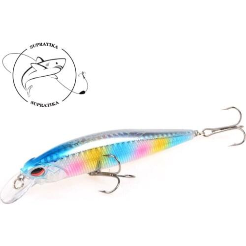 6 Colors 14g/11cm Artificial Hard Bait 6# With Sharp Hook 3D Eye Bionic Bait Sea Fishing Lure Outdoor Stream Freshwater