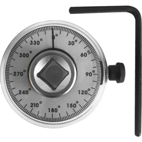 Professional Adjustable 1/2 inch Drive Torque Angle Gauge Car Auto Garage Tool Set Measure Hand Tool Wrench