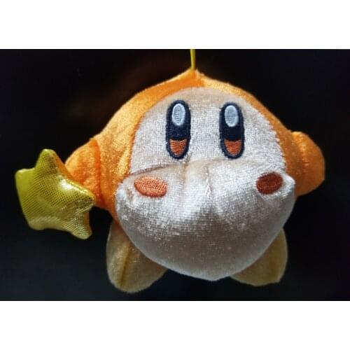 New Kirby Golden lucky star Kirby Plush Doll Stuffed Toy Pendant