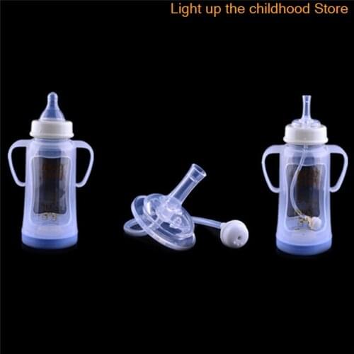 Baby Bottle Straw Replacement Wide Mouth Caliber Silicone Feeding Accessories Learn Drinking Cups Straw Head Replace Accessory