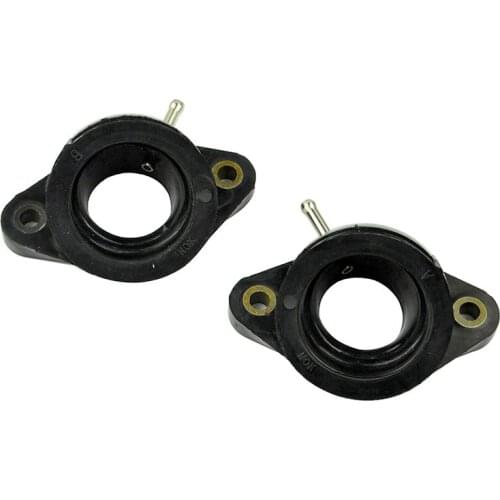 2pc Motorcycle Carburetor Intake Manifold for Yamaha XV535 XV VIRAGO 535 VIRAGO535 87-01